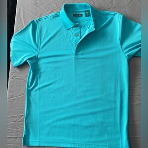 Cubavera Men's Turquoise Polo Shirt